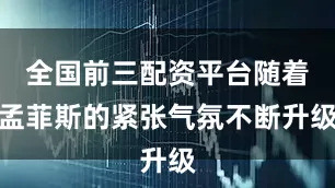 全国前三配资平台随着孟菲斯的紧张气氛不断升级