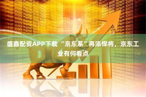 盛鑫配资APP下载 “京东系”再添悍将，京东工业有何看点