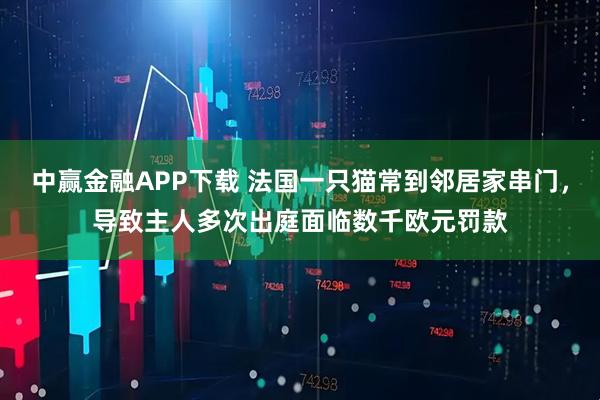 中赢金融APP下载 法国一只猫常到邻居家串门，导致主人多次出庭面临数千欧元罚款